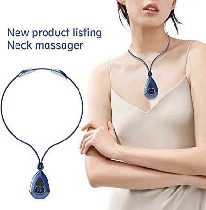 Portable Lymphatic Relief Neck Massager Gifts for Women, EMS Lymphatic Relief Neck Massage for Pain Relief Deep Tissue, Smart Neck Massager with Heat - Oshi.pk - Buy & Sell Online