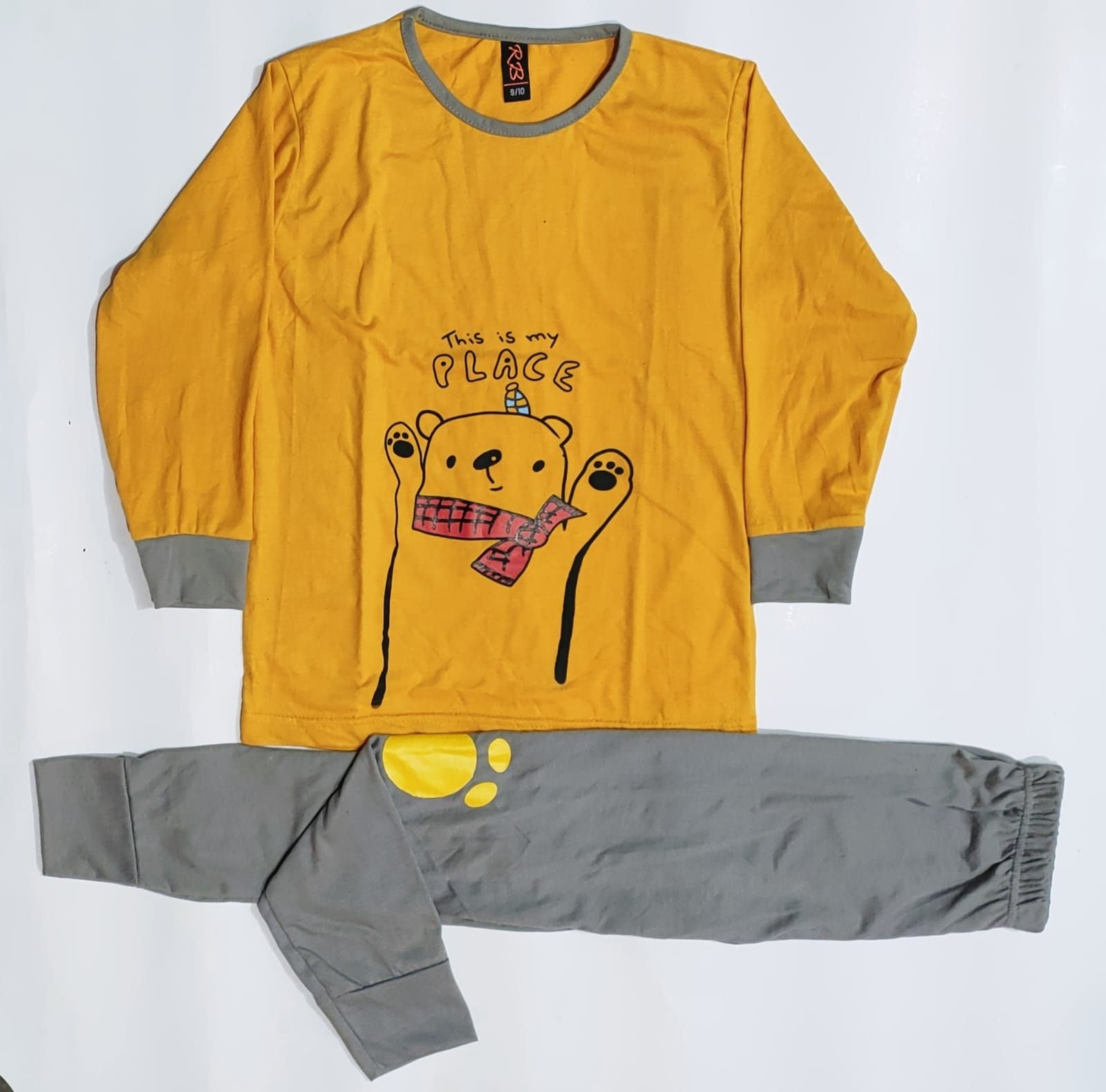 This is my Place Poh Printed Kids Night Dress - Oshi.pk - Buy & Sell Online