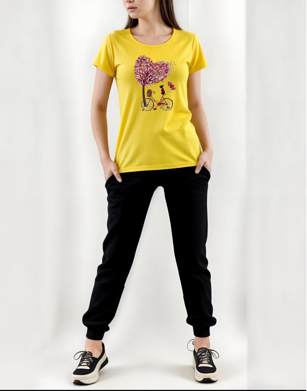 Tracksuit for girl & Women printed T shirt and Trouser Casual Tees New Arrival Top Quality - Oshi.pk - Buy & Sell Online