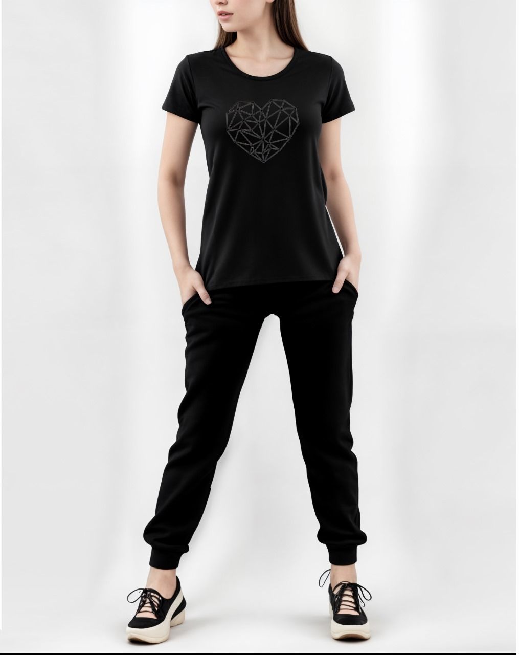 Tracksuit for Girls & Women printed half Sleeve T-Shirt & Trouser for Summer Collection Elegant Trendy Wear - Oshi.pk - Buy & Sell Online