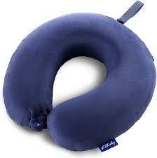 Travel Pillow U Shaped Pillow Neck Support Memory Foam Bolster Travel Pillow - Oshi.pk - Buy & Sell Online