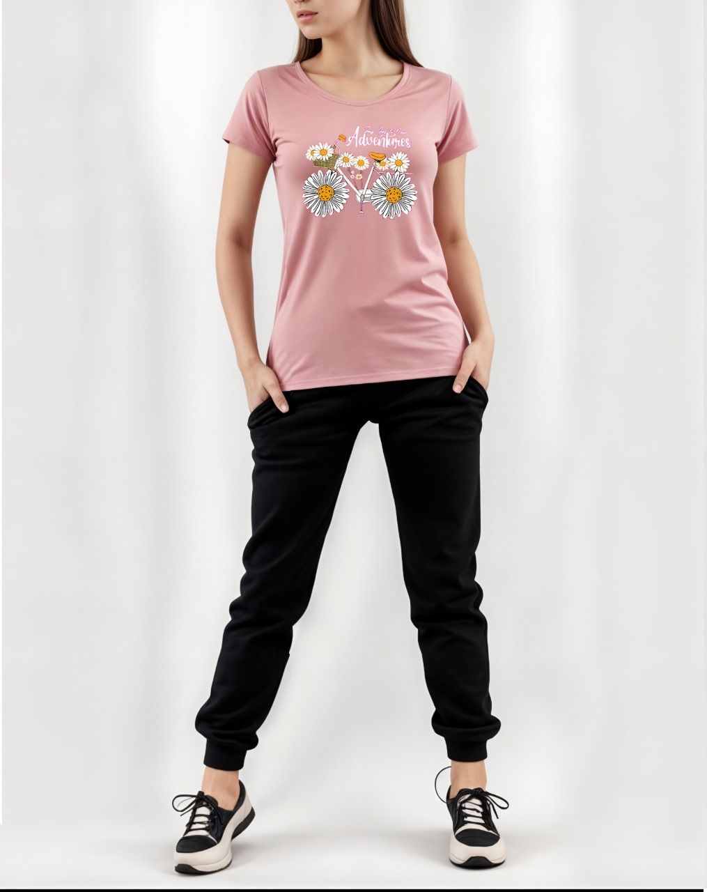 Trendy Summer Printed Tracksuit For Girls and Women - Soft & Comfortable Fabric T Shirt & Trouser Printed Tracksuit - Stay Stylish And Comfy With A Pr - Oshi.pk - Buy & Sell Online