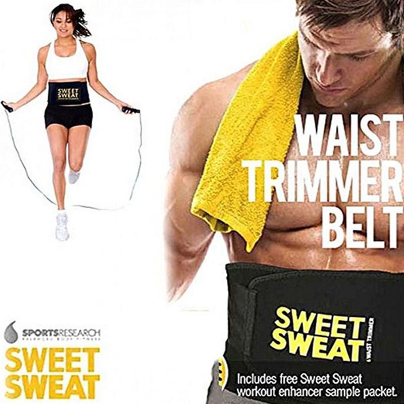 Trimming Sweet Sweat Waist Abdomen Hot Body Slimming Belt - Color Assorted - Oshi.pk - Buy & Sell Online