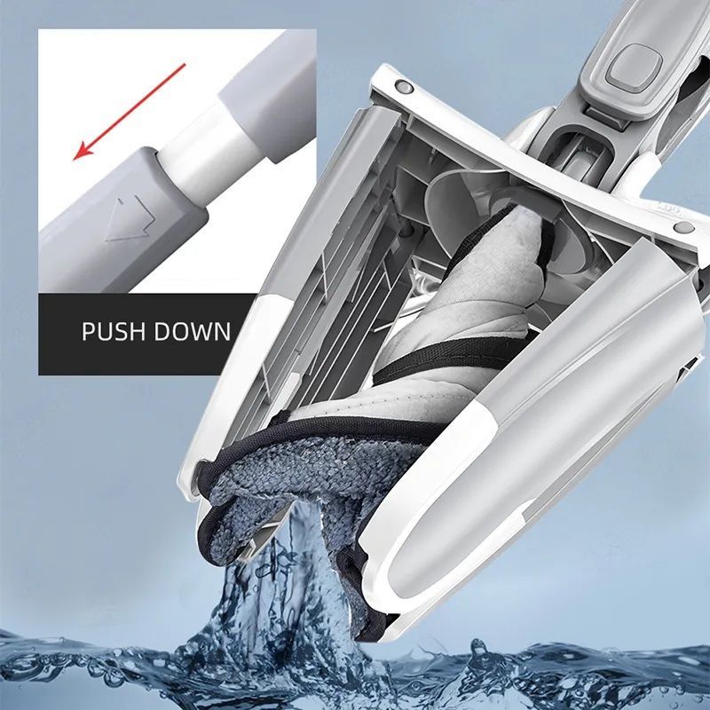 Twist Mop, X Shape Microfiber Mop, Floor Clean Mop Twist Mop With 360 Rotating Head, Dust Mop - Oshi.pk - Buy & Sell Online