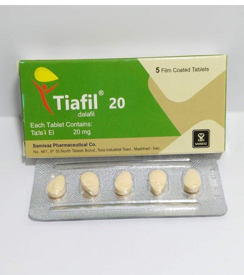 Original Tiafil 20mg Timing Delay (Cialis Tadalafil 20mg) 5 Tablets Made In Iran - Oshi.pk - Buy & Sell Online