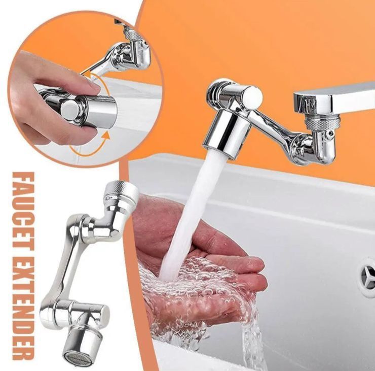Universal 1080° Rotation Extender Faucet Aerator for Kitchen Sink Faucets Nozzle-C - Oshi.pk - Buy & Sell Online