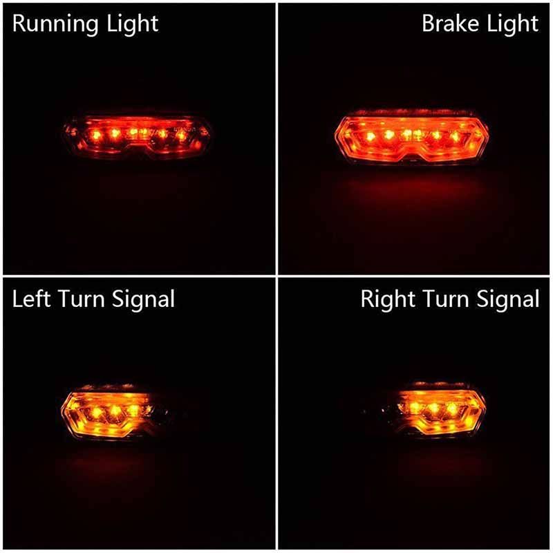 Universal Audi style Bike Back Light With Indicator - Oshi.pk - Buy & Sell Online