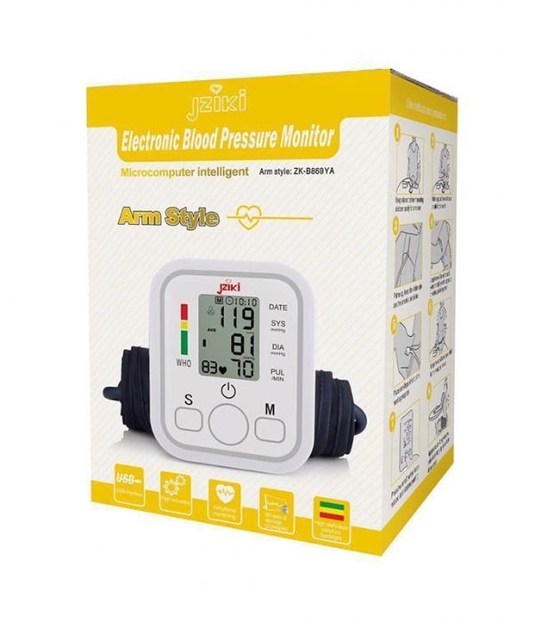 upper arm Automatic Blood Pressure Monitor BP Sphygmomanometer Pressure Meter Tonometer for measuring Arterial Pressure - Oshi.pk - Buy & Sell Online