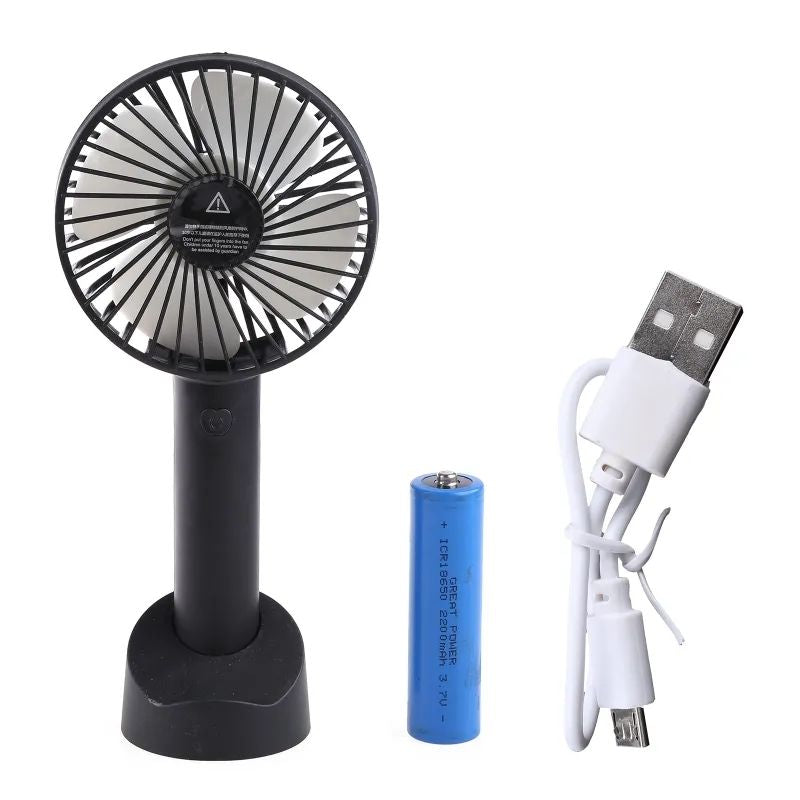 USB Rechargeable Electric Handheld Mini Fan Usb Charging Student Desktop air Cooler Outdoor Fan Portable Dormitory Fan - Oshi.pk - Buy & Sell Online