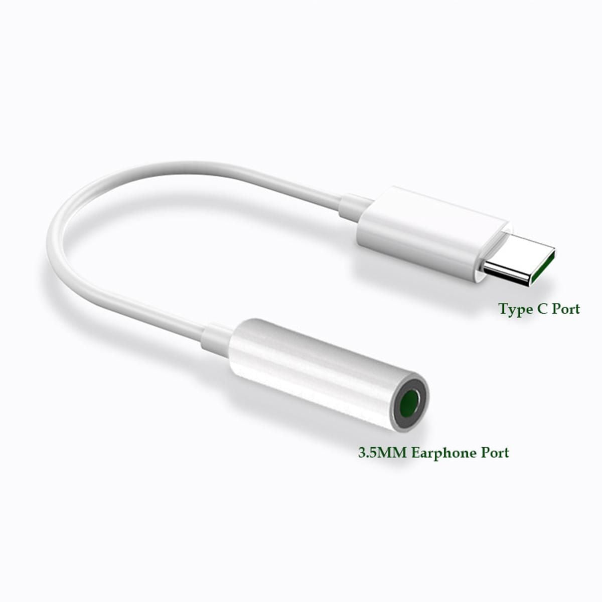 USB Type C to 3.5mm Jack Aux type Adapter USB-C Headset Jack Adapter Type C converter - Oshi.pk - Buy & Sell Online
