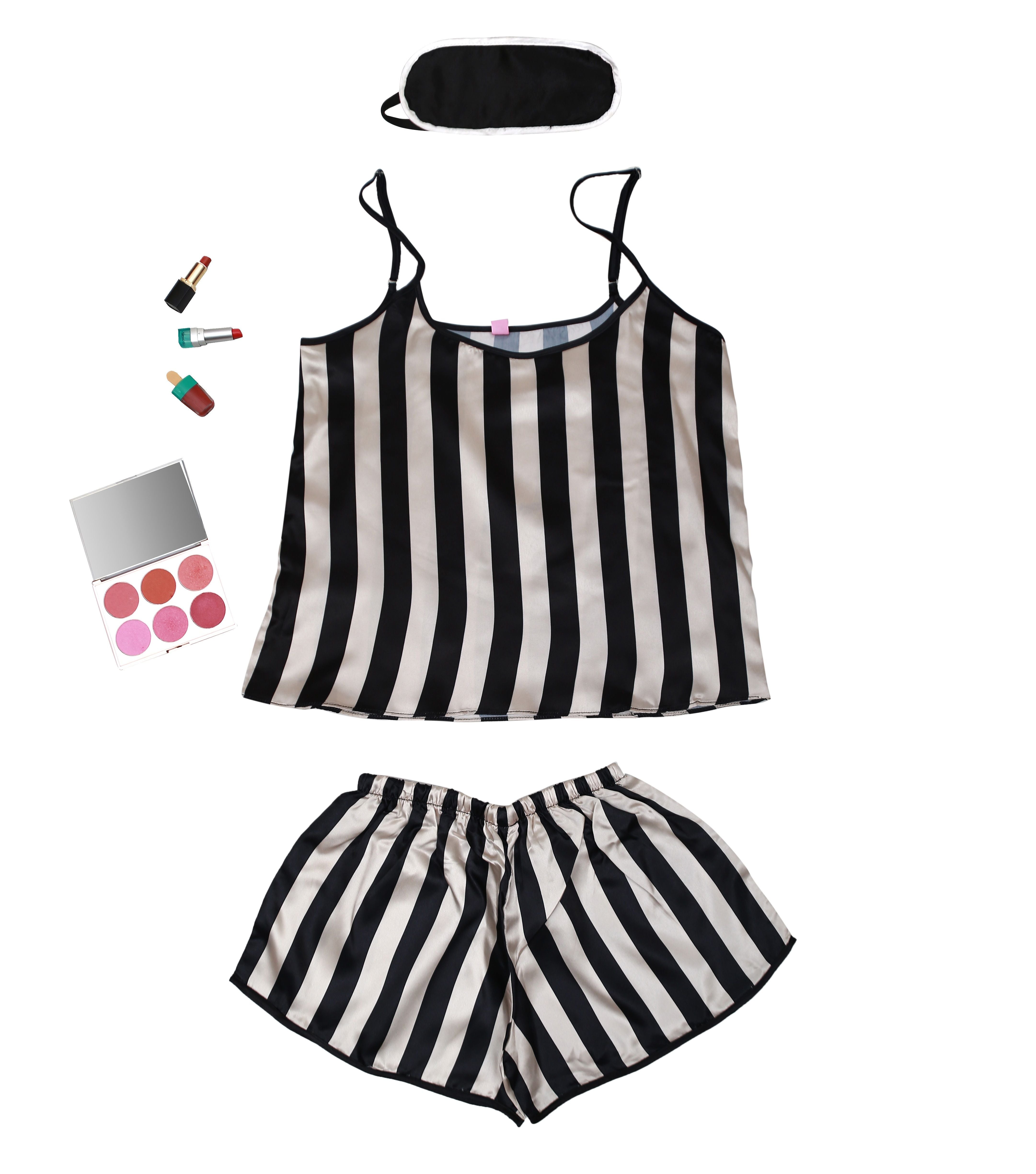 Valerie Digital print silky satin Night wear Cami set for women - Oshi.pk - Buy & Sell Online