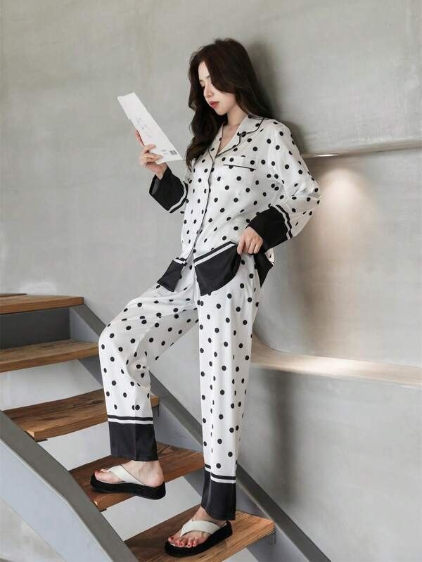 Valerie Nightwear Smoothy Satin Pajama set for girls COMFORTABLE Sleepwear for women - Oshi.pk - Buy & Sell Online