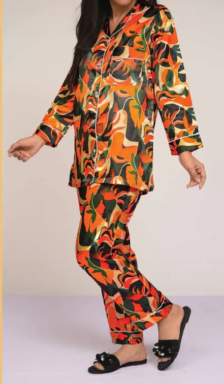 Valerie nightwear/sleepwear is designed for ultimate comfort and style. Our classic pajama set is updated in a smooth silky fabric. - Oshi.pk - Buy & Sell Online