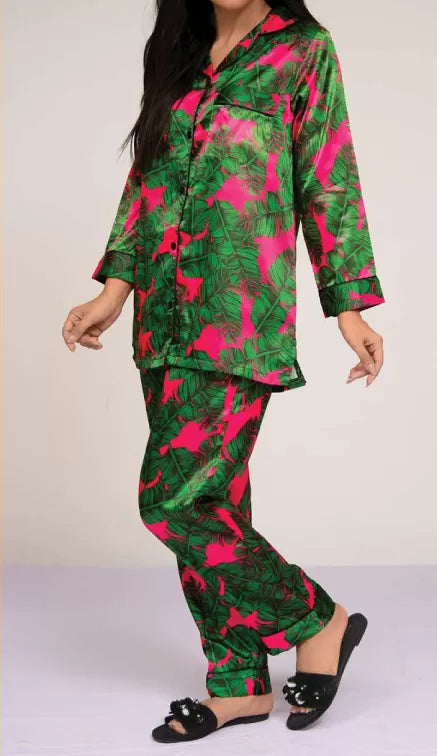 Valerie nightwear/sleepwear is designed for ultimate comfort and style. Our classic pajama set is updated in a smooth silky fabric. - Oshi.pk - Buy & Sell Online