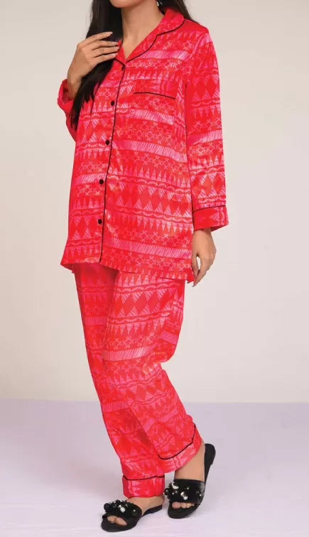 Valerie nightwear/sleepwear is designed for ultimate comfort and style. Our classic pajama set is updated in a smooth silky fabric. - Oshi.pk - Buy & Sell Online