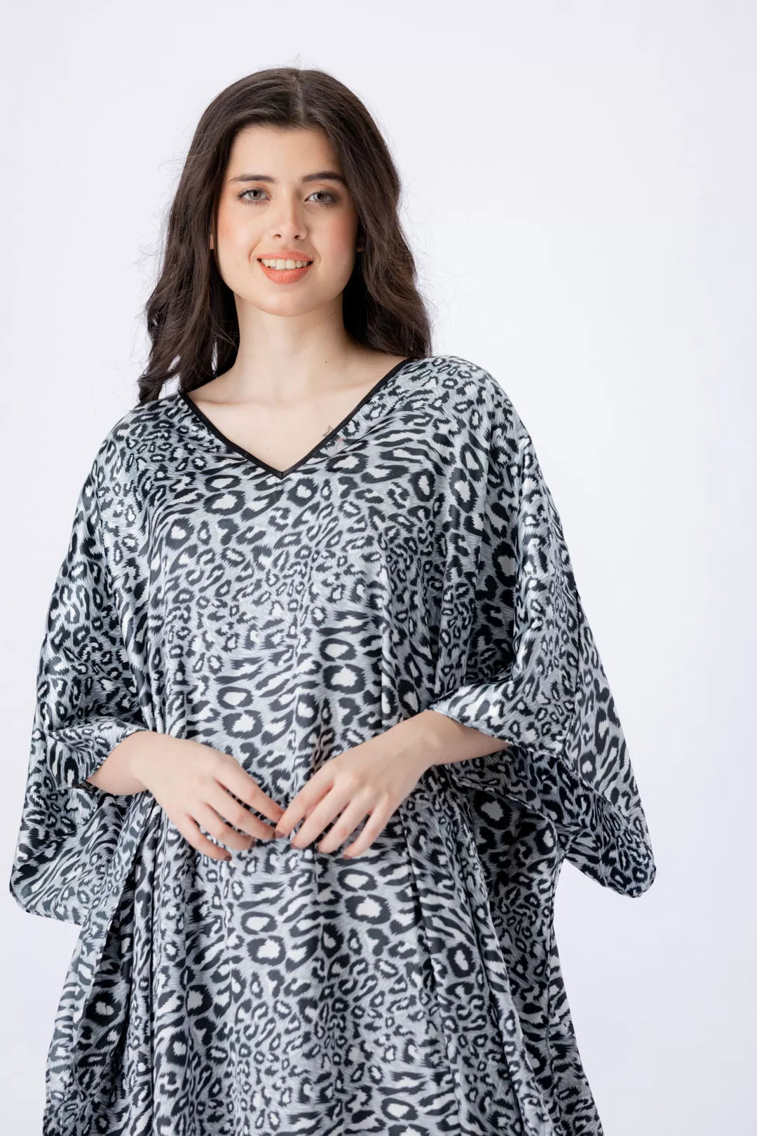 Valerie nightwear/sleepwear kaftan dress is specially designed for women who prefer a simple modern casual style - Oshi.pk - Buy & Sell Online