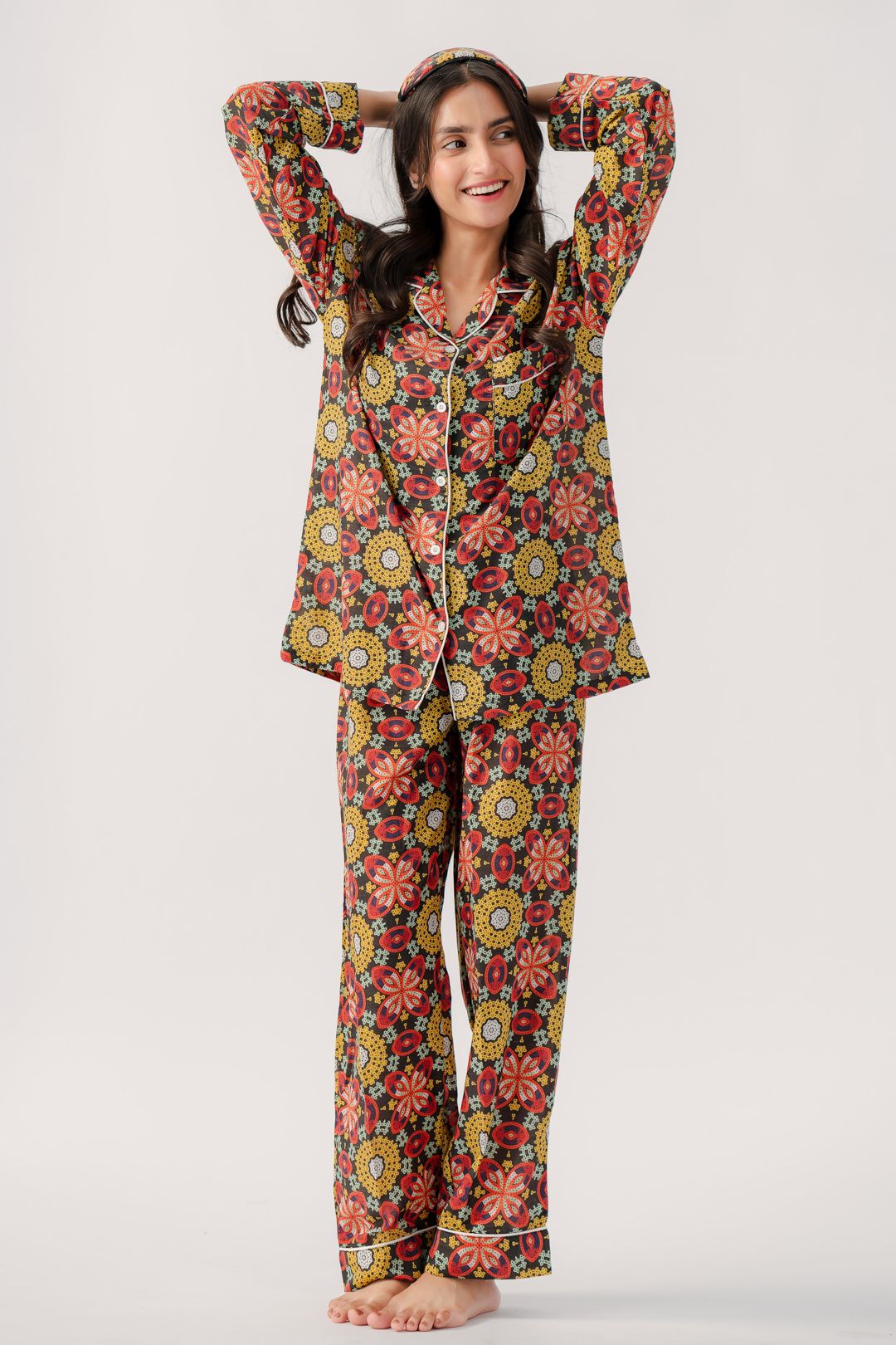 Valerie polyrrayon weightless & Antilipedge fabric nightwear/ loungewear pajama set for women Sleepwear - Oshi.pk - Buy & Sell Online