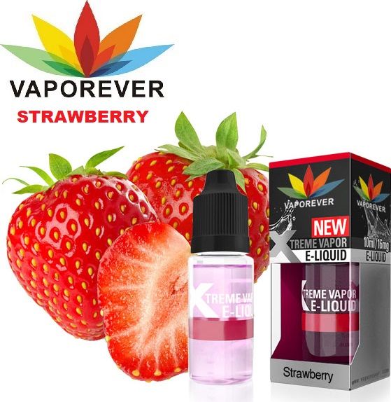 Vaporever E-Liquid Vape Juice 30ml STRAWBERRY - Oshi.pk - Buy & Sell Online