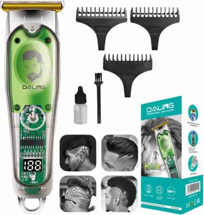 VGR V-660 Professional Rechargeable cordless Hair Clipper with Self Sharpening Blades, USB Charging cable, 4 Guide Comb, Taper Lever Adjustments for c - Oshi.pk - Buy & Sell Online