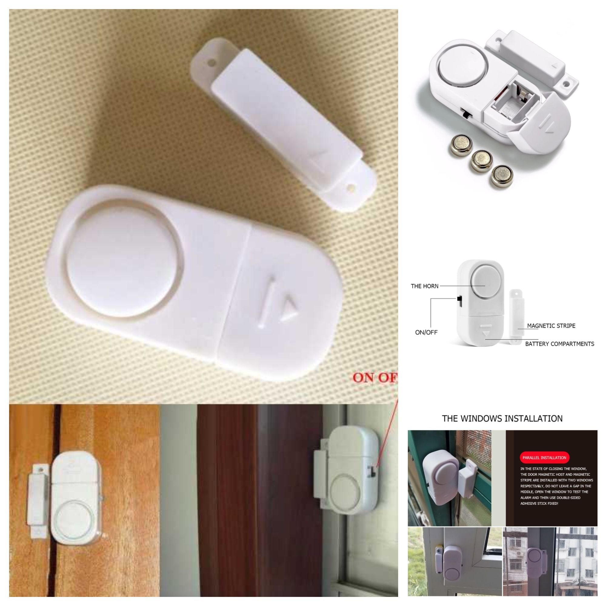 W5058 Electromagnetic Alarm Door Window Buzzer Enhancing Your Security - Oshi.pk - Buy & Sell Online