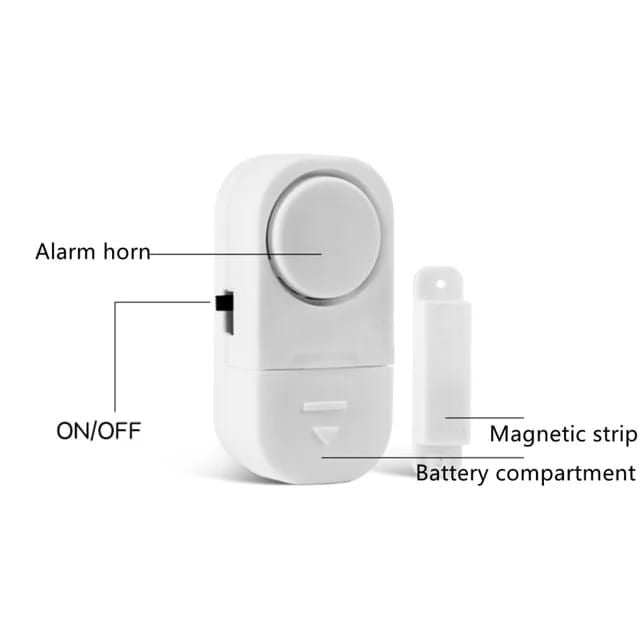 W5058 Electromagnetic Alarm Door Window Buzzer Enhancing Your Security - Oshi.pk - Buy & Sell Online
