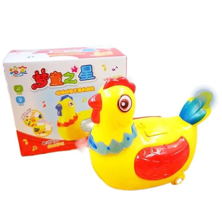 Walking Hen Laying Eggs Battery Operated Toy with music and lights - Oshi.pk - Buy & Sell Online