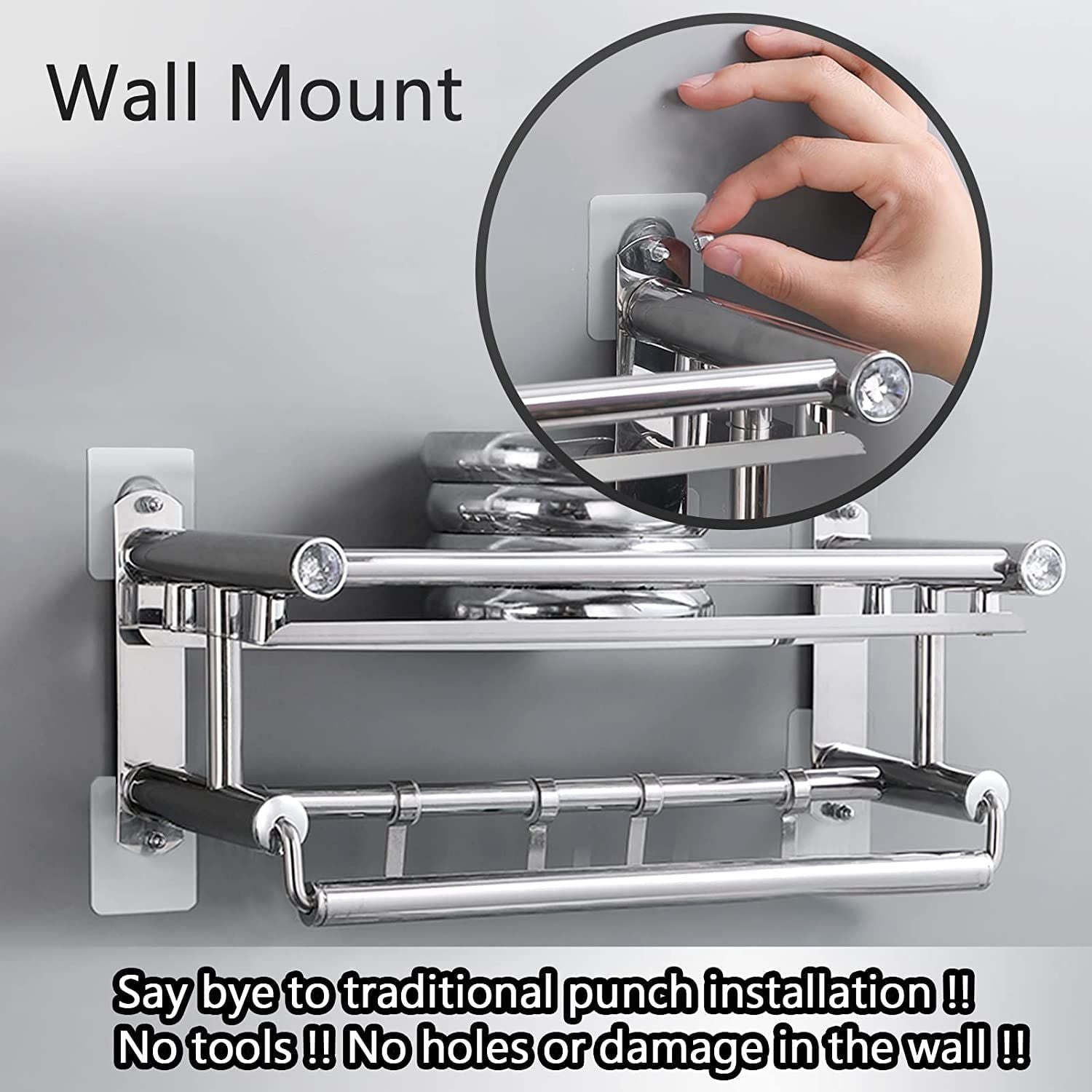 Wall Hooks for Hanging Strong, Adhesive Hooks for Wall Heavy Duty, self Adhesive Hook, Wall hangings 1 pack 10Pcs - Oshi.pk - Buy & Sell Online