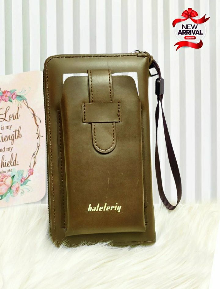 Wallets Fashion Clutch Male Wallet Phone Men Wristlet Men Clutch Bags Coin Purse Men's Wallet Leather Male Purse - Oshi.pk - Buy & Sell Online