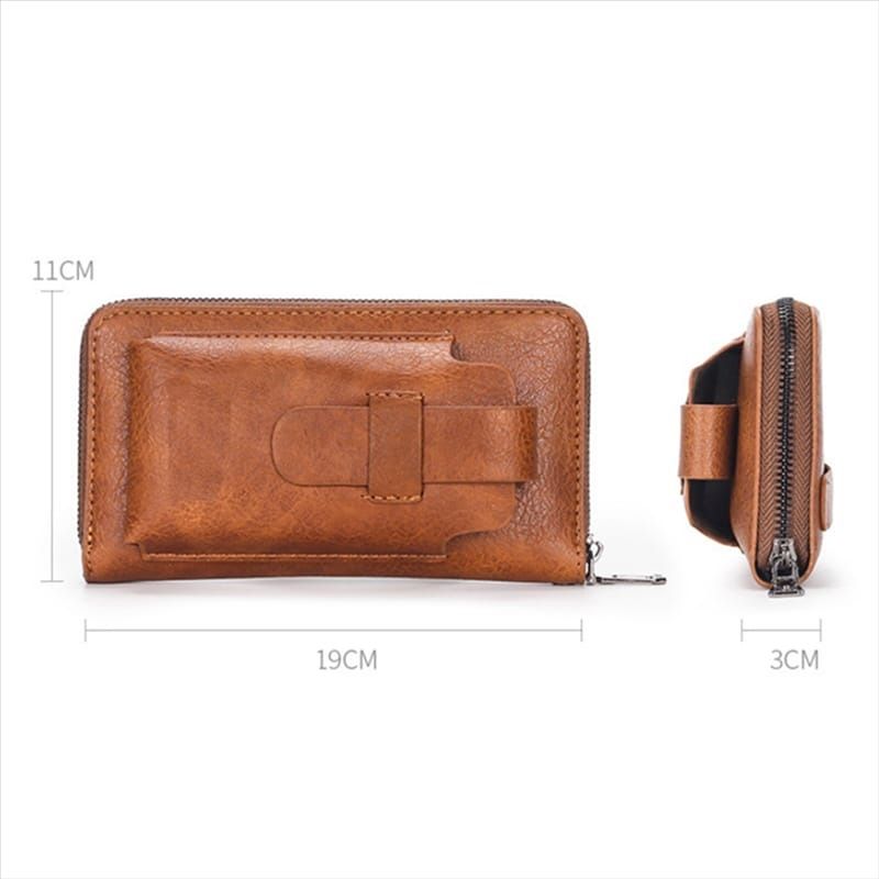 Wallets Fashion Clutch Male Wallet Phone Men Wristlet Men Clutch Bags Coin Purse Men's Wallet Leather Male Purse - Oshi.pk - Buy & Sell Online