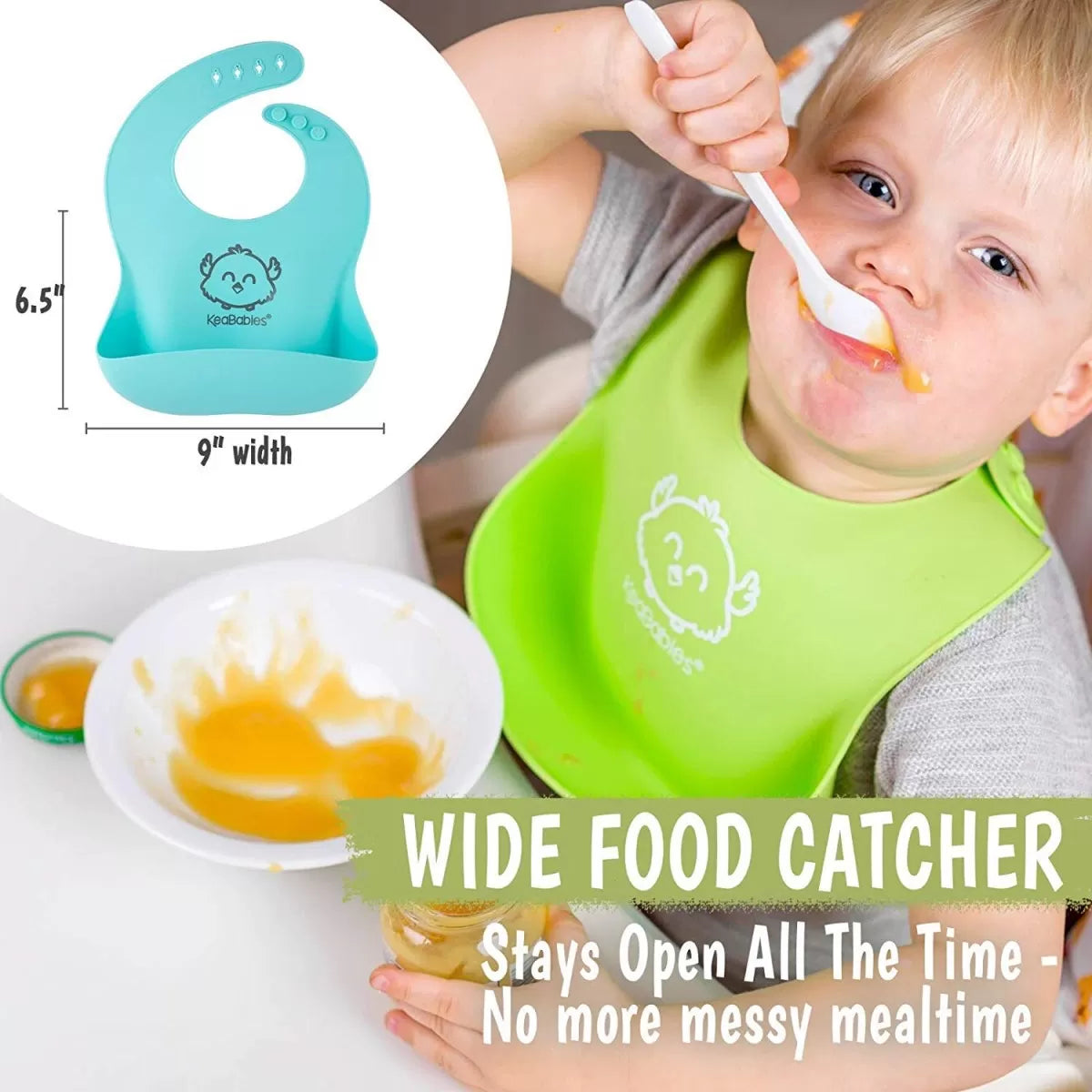 Waterproof Silicone Baby Bib Feeding Baby Bibs Easily Wipe Clean Comfortable Soft For Girls And Boy Cartoon Bib For Babies And Toddlers Napkins