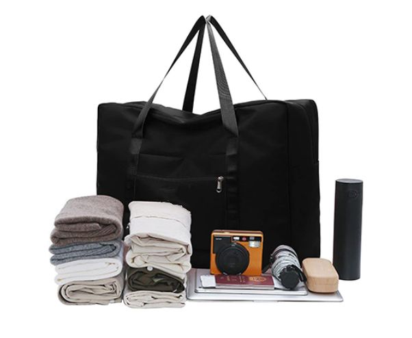 Weekender Bags for Women, Travel Duffel Bags, Foldable Duffle Bag For Travel, Carry on Overnight Bag, Gym Bag, Tote Bag - Oshi.pk - Buy & Sell Online