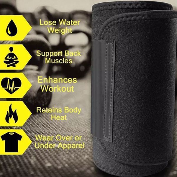 weet Sweat Waist Trimmer Waist Trainer Tummy Trimmer Belt Women Men Body Hot Shaper Suit Sweat Belt Premium Waist Trimmer Fat Belt Corset Shap - Oshi.pk - Buy & Sell Online