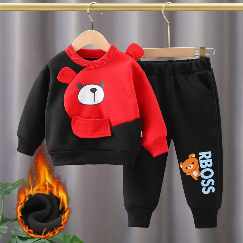 Winter Fleece Kids Tracksuit - Oshi.pk - Buy & Sell Online