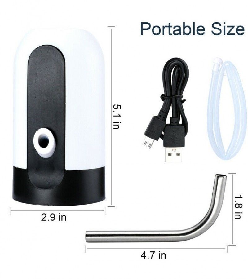 Wireless Electric Automatic Drinking Water Bottle Pump USB Chargeable Water Pump - Oshi.pk - Buy & Sell Online