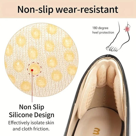 Women Insoles for Shoes High Heel Pad Adjust Size Adhesive Heels Pads Liner Grips Protector Sticker Pain Relief Foot Care Insert, Cushion Inserts Sili - Oshi.pk - Buy & Sell Online