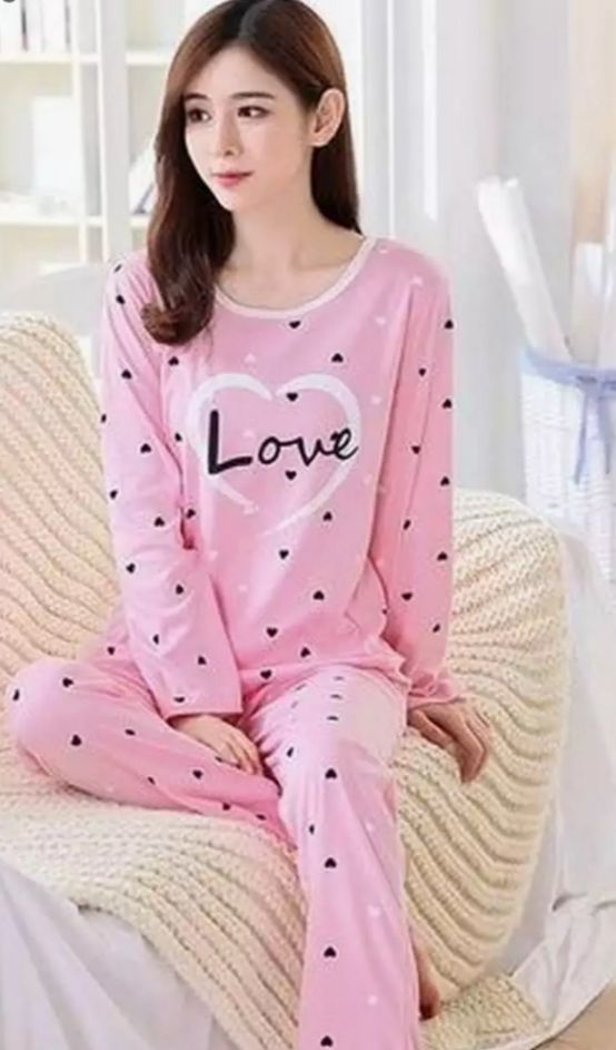 LOVE PINK STYLISH HEART PRINTED - Oshi.pk - Buy & Sell Online