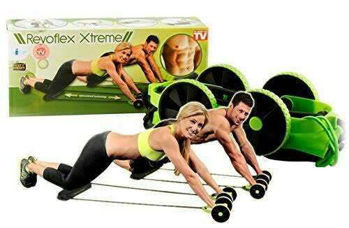 Workout Machine Home Total-Body Fitness Gym Revoflex Xtreme Abs Trainer Resistant All In One Portable Abs Machine for Men and Women - Oshi.pk - Buy & Sell Online