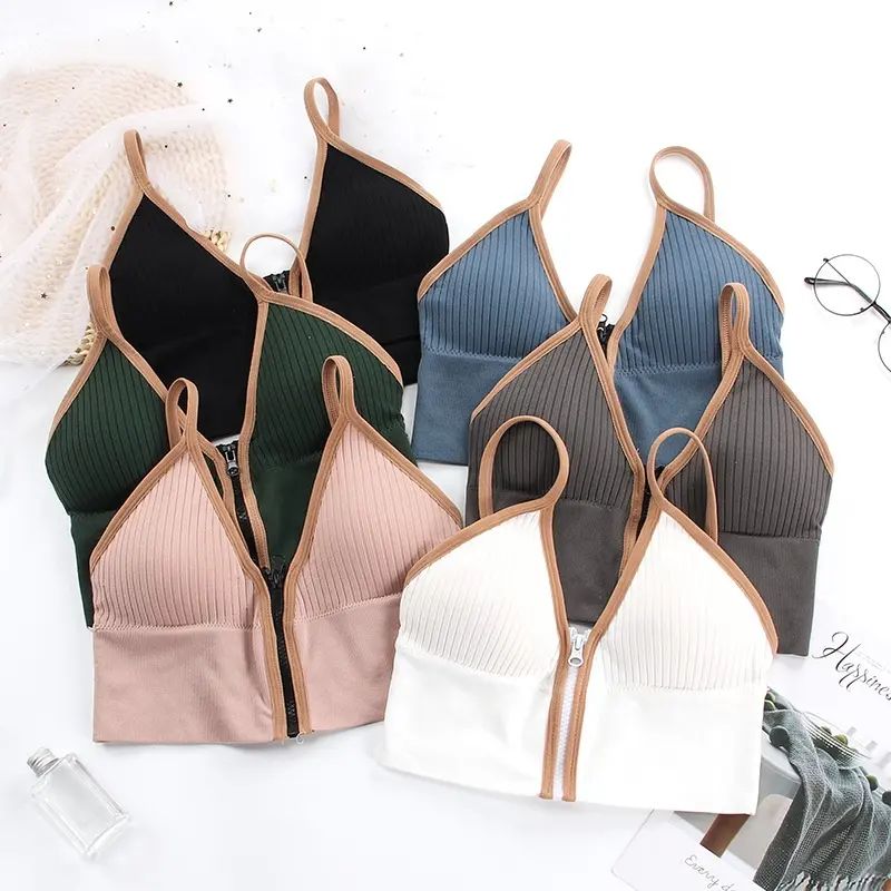 Celebrity New Front Seamless Fitness Bra Girl Comfortable Beauty Back Seamless Bra - Oshi.pk - Buy & Sell Online