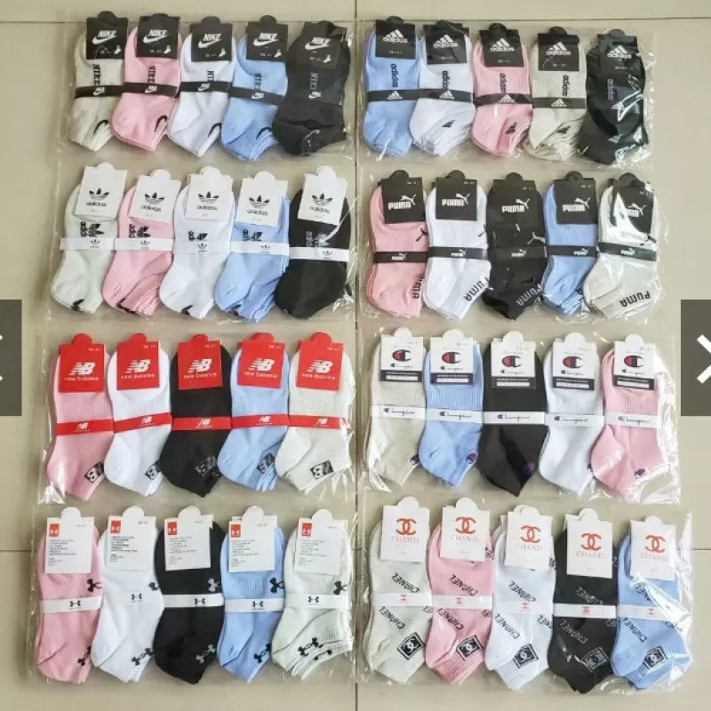 05 Pairs Pack – Cotton Imported Best Quality Ankle Socks - Oshi.pk - Buy & Sell Online