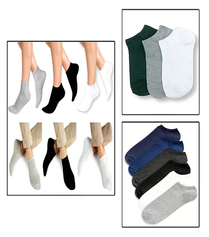 06 Pairs - Exported Best Quality Ankle Cotton Socks for Women/Girls - Oshi.pk - Buy & Sell Online