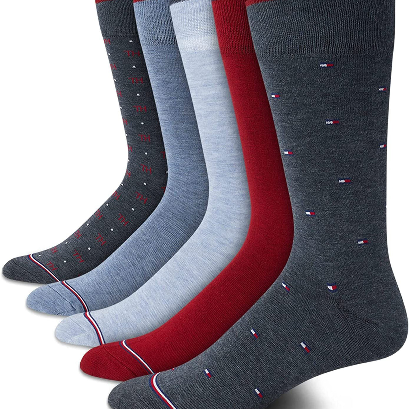 06 Pairs - Tommy Hilfiger Dotted Dress Socks for Men/Boys - Oshi.pk - Buy & Sell Online