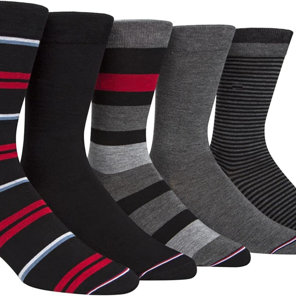 06 Pairs - Branded Cotton Striped Dress Socks For Men/Boys - Oshi.pk - Buy & Sell Online