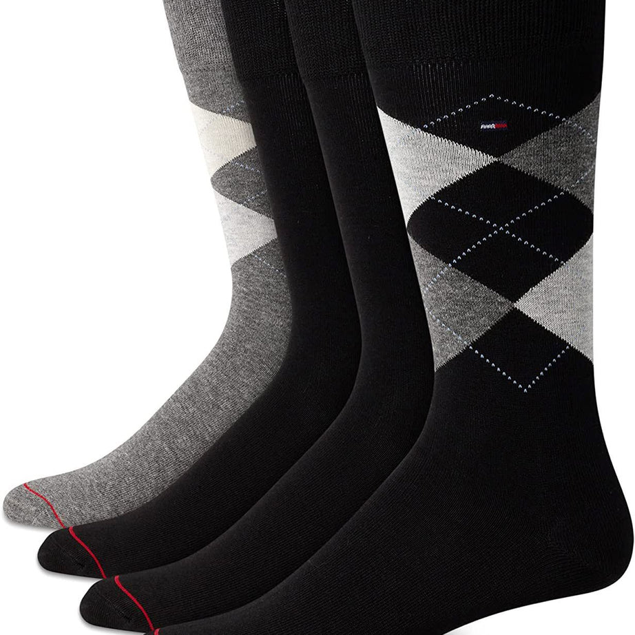 12 Pairs - Tommy Hilfiger Striped Dress Socks For Men/Boys - Oshi.pk - Buy & Sell Online