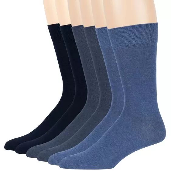 6 Pairs Pack – Cotton Stretchy Dress Socks For Men/Boys - Oshi.pk - Buy & Sell Online