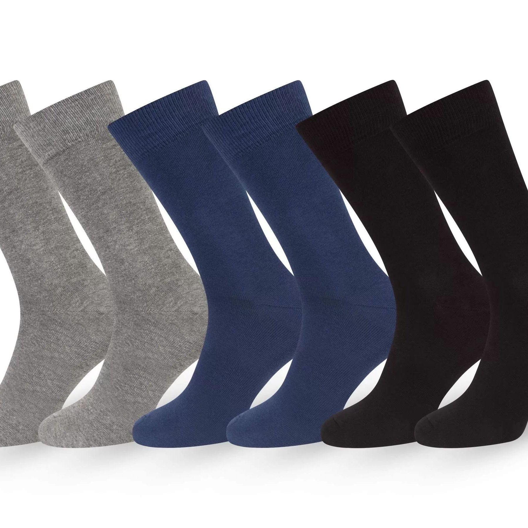 6 Pairs Pack – Cotton Stretchy Dress Socks For Men/Boys - Oshi.pk - Buy & Sell Online
