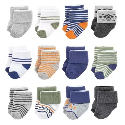 06 Pairs – Imported New Born Socks For Baby/Baba