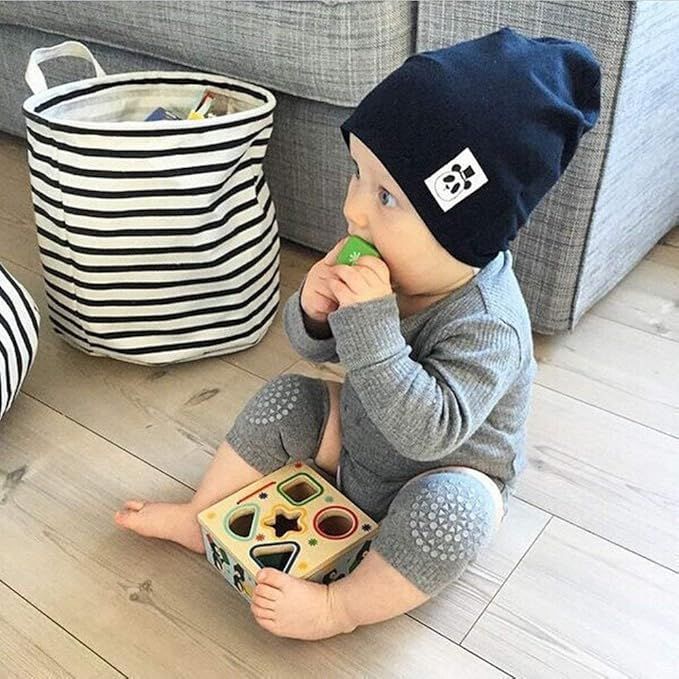 1 Pair Baby Knee pad Kids Safety Crawling Elbow Cushion Infant Toddlers Baby Leg Warmer Knee Support Protector Baby Kneecap - Oshi.pk - Buy & Sell Online