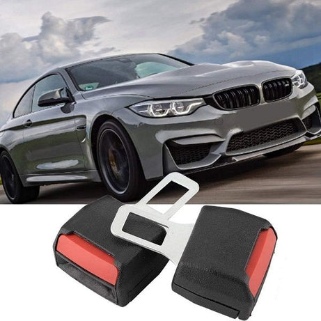 1 pair Car Belt Lock Universal Car belt Buckle Extension Extender Clip Alarm Stopper