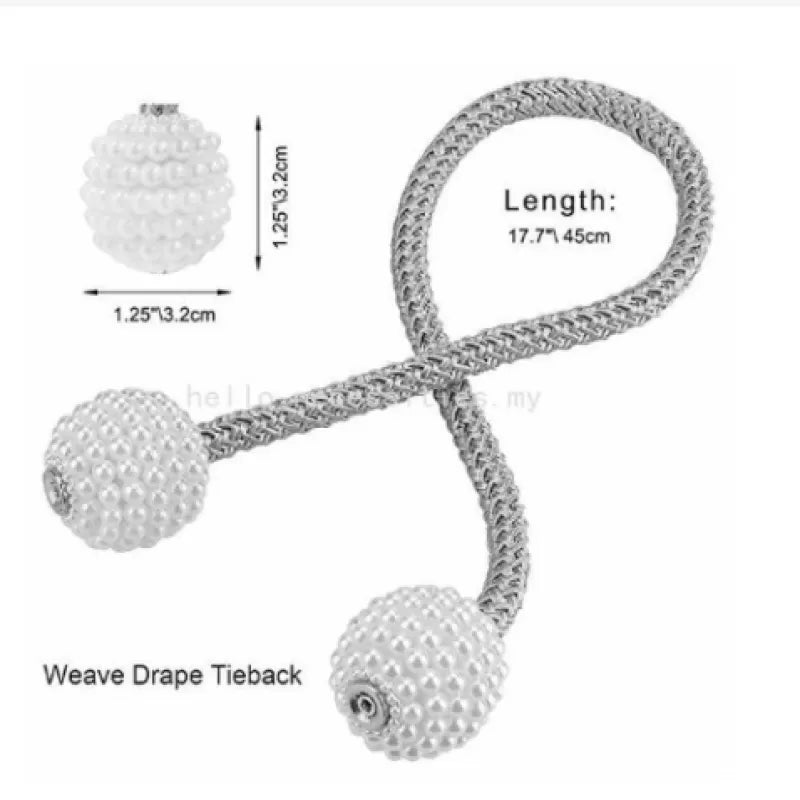 1 Pair Magnetic curtain buckle rope - Oshi.pk - Buy & Sell Online