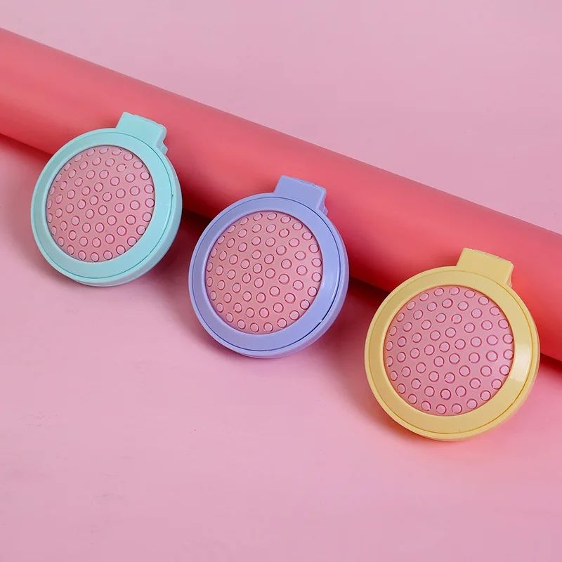 1 Pc Cute Folding Portable Massage Hair Comb Mirror Smooth Detangler Comb Detangling Hair Brush Hairdressing Tools - Oshi.pk - Buy & Sell Online